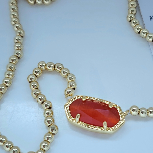 Kendra Scott Elise Gold Necklace - Picture 4 of 6